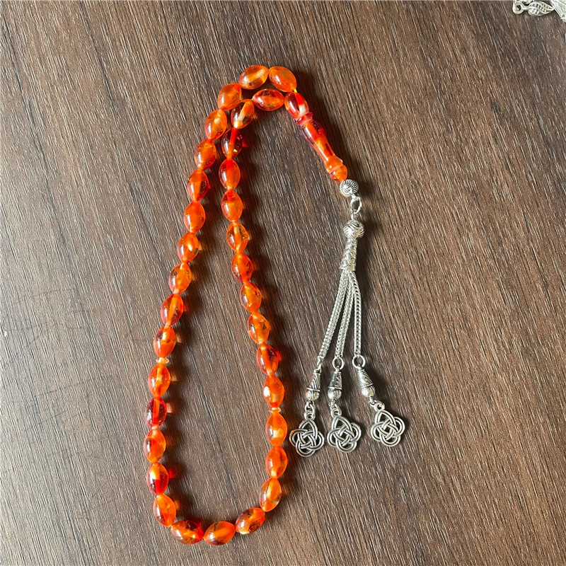 JunKang 10 types of oval 33 rosary beads Muslim Islamic religious prayer Men's and women's meditation