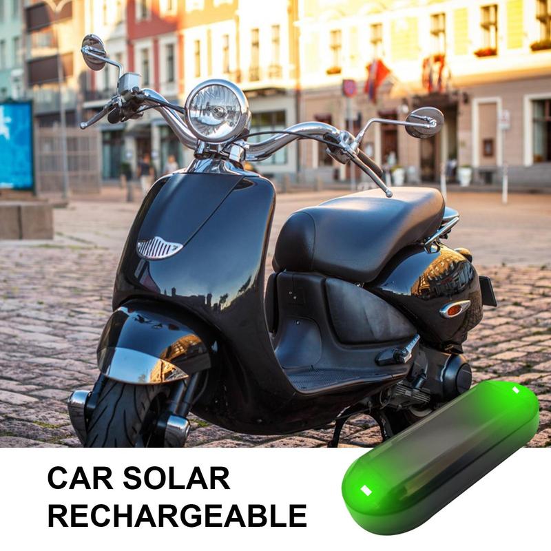 Dummy Car Alarm Light Fake LED Flashing Car Alarm System Solar Power Durable Anti Theft Car Device Universal Car Security