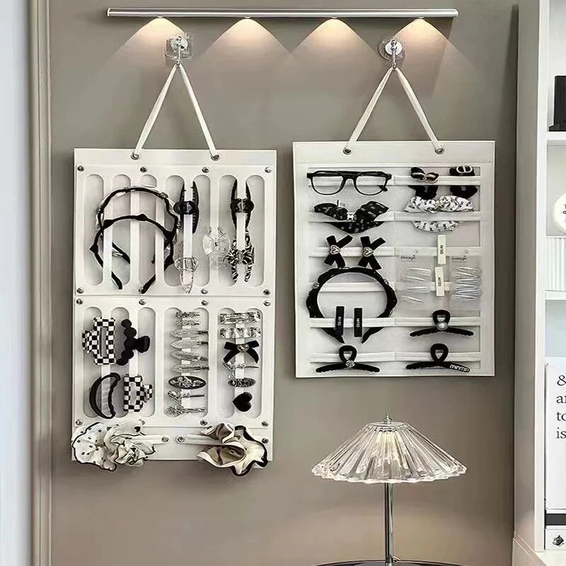 Hair Accessories Storage Bag Wall Hair Band Hair Clip Glasses Storage Bag Wall Hanging Headaccessories Storage Artifact