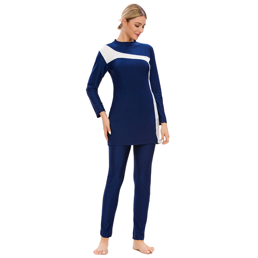 YONGSEN Muslim Swimwear Women Floral Print Swimwear Islamic hijab Burkinis Swiming Suit Muslim Bathing suit Long Sleeve