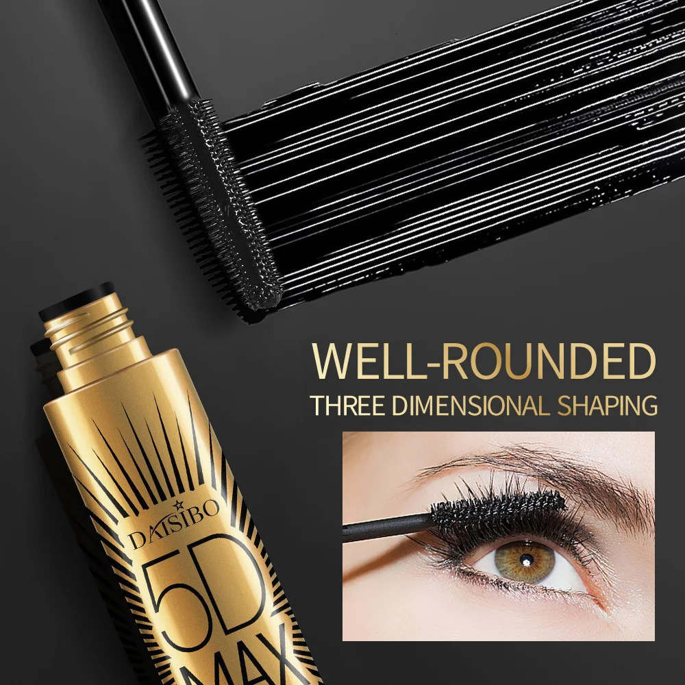 Black Fiber Lash Volume Mascara Lightweight Waterproof 5d Cream Non-smudge Eyelash Extension Make-up Tools Cosmetics 240621
