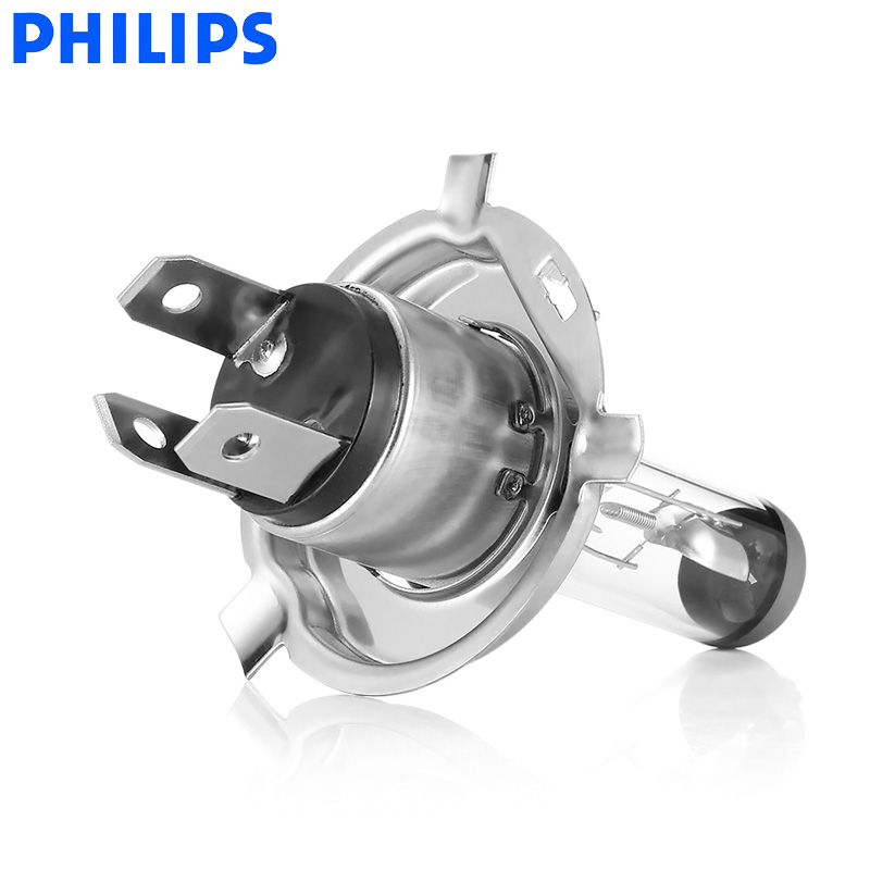 Philips H4 9003 HB2 12V 60/55W P43t Standard Headlight Original Car Lamp Genuine Halogen Bulb ECE Approve 12342C1, 1X