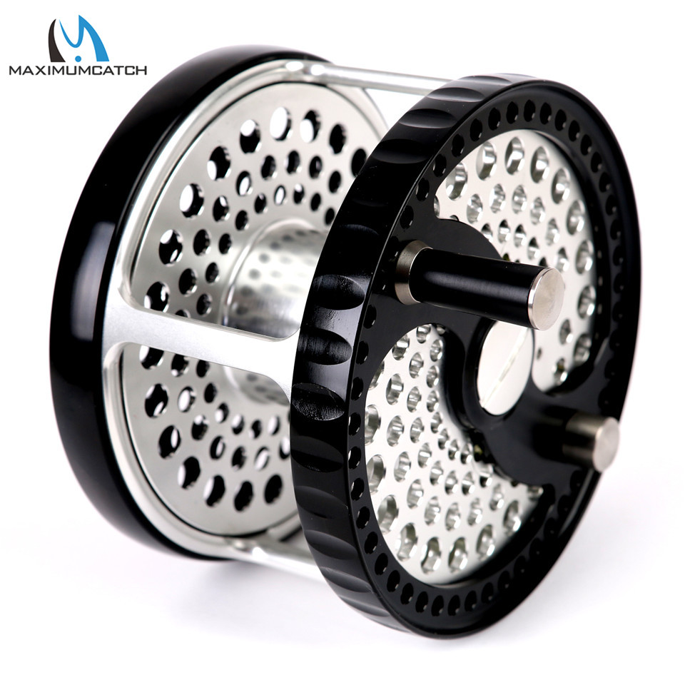 Maximumcatch CLA 3-10WT Classic Fly Fishing Reel Clicker Disc Drag System CNC Machine Cut T6061 Aluminum Fly Reel