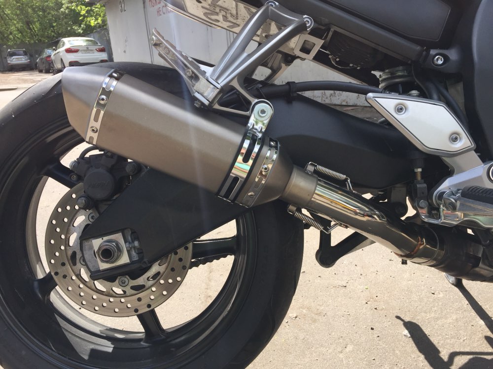 51mm Motorcycle Exhaust Motocross Exhaust Muffler For Suzuki V-Strom 650 DL650 2004 2005 2006 2007 2008 2009 2010 2011 2012