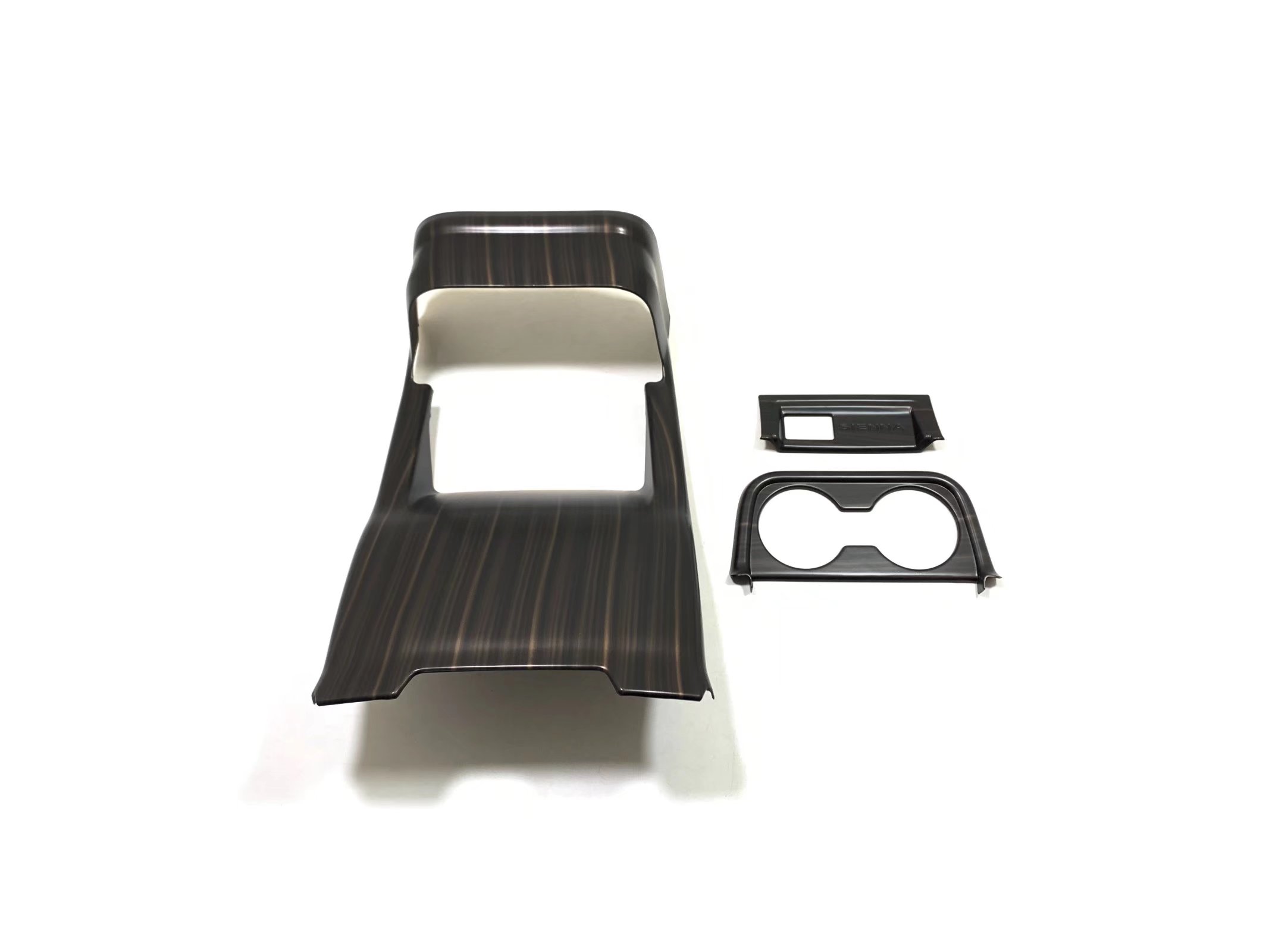 For Toyota Sienna 2021 2022 Interior Accessories ABS Peach Rear Seat Armrest Cover Inner Door Handle Bowl Armrest Panel