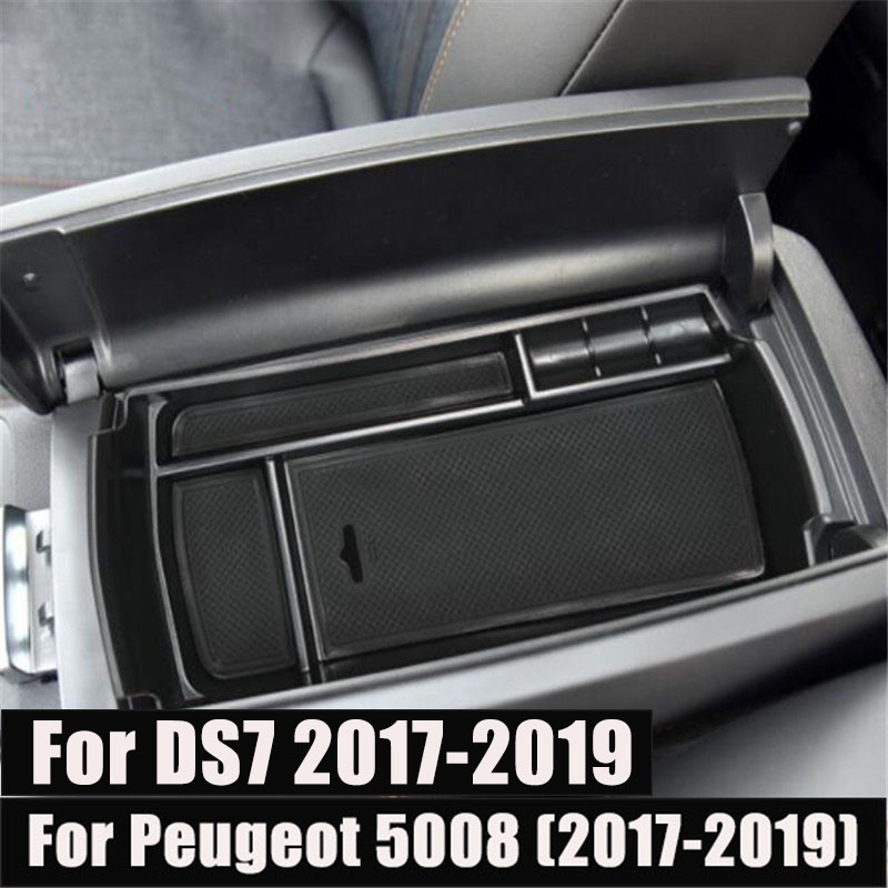 For Citroen C5 Aircross C4 C5 C6 For DS4S DS5LS DS6 DS7 Car Accessories Central Armrest Storage Box Console Tray Holder Palle