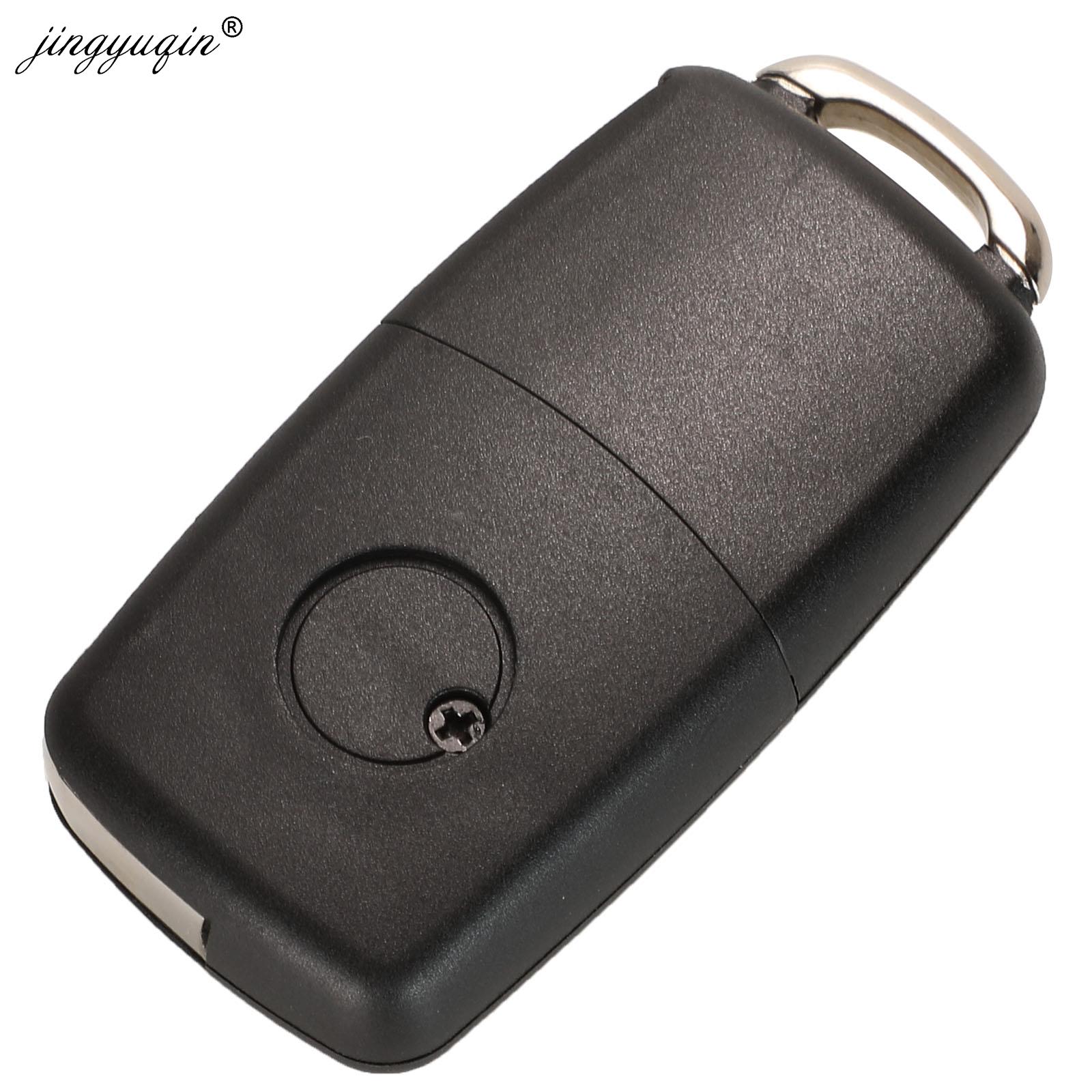 Jingyuqin 1K0959753P 315MHZ ID48 flip Key Remote Control For VOLKSWAGEN VW GOLF EOS GTI Rabbit JETTA Car Fob 4BTN 1K0 959 753 P