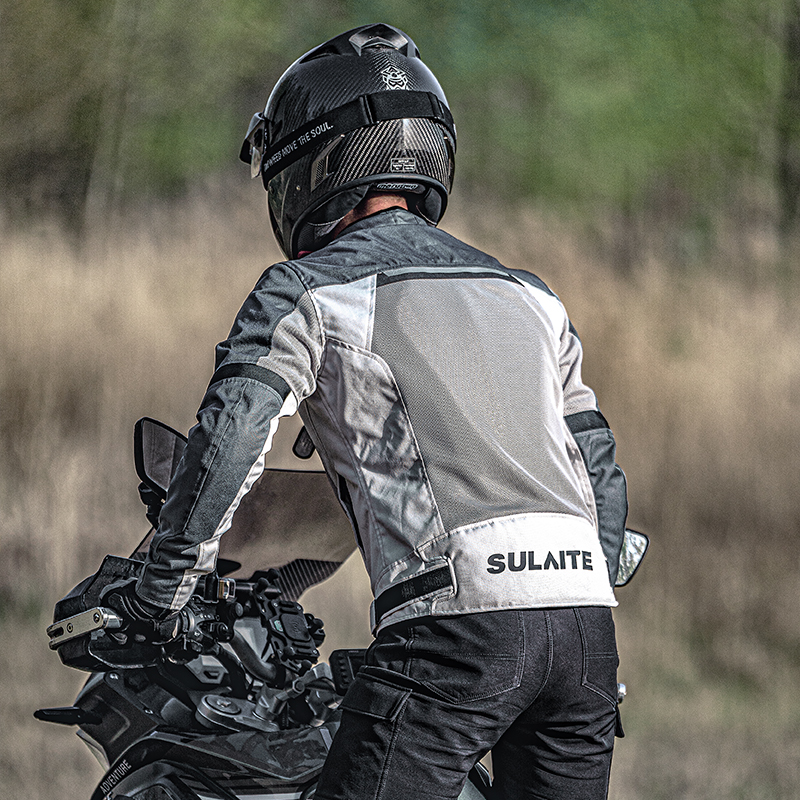 Motorcycle Jacket Men Women Summer Chaqueta Moto Riding Clothes Breathable Mesh Cloth Touring Racing