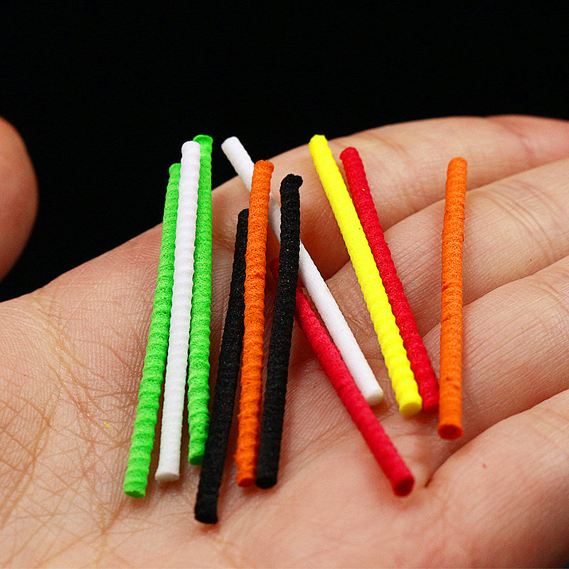 Hot 6 optional colors 2mm ultra slim foam cylinders fly fishing floating EVA foam post fly tying material for parachute flies