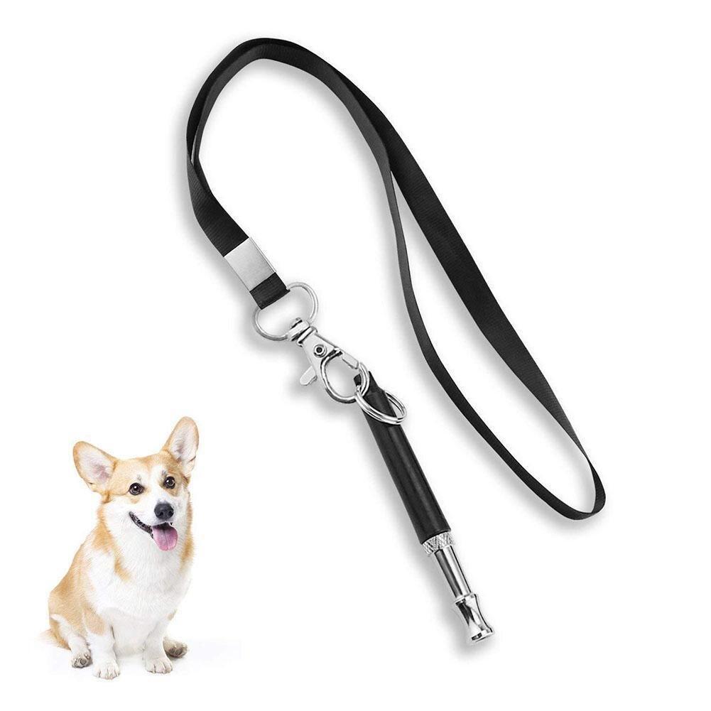 Dog Whistles Ultrasonic Dog Whistles to Stop Barking Silent Ultrasound Dog Training Whistles with Lanyard for Dog Training