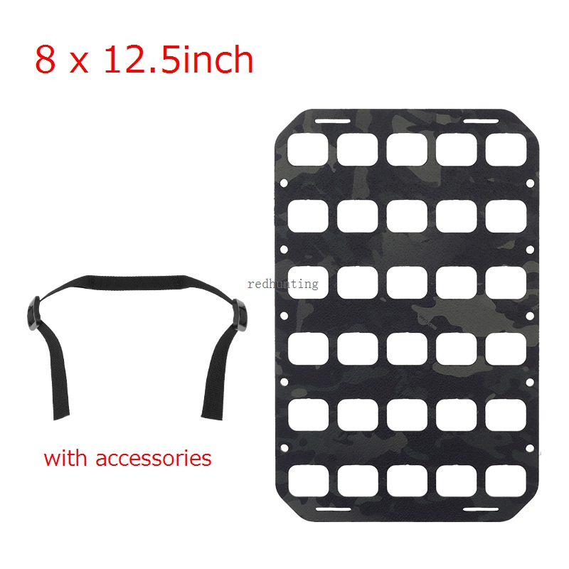 21inch Molle Panel for Vehicles Large Capacity Storage Rack Insert Car Seat Panel Board Accessories Durable Platform Most Car