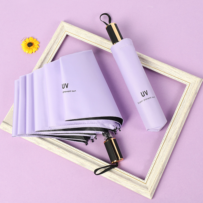 New Automatic UV Protection Large Umbrella Strong Windproof No Deformation Sun Protection Portable Heat Insulation Umbrella