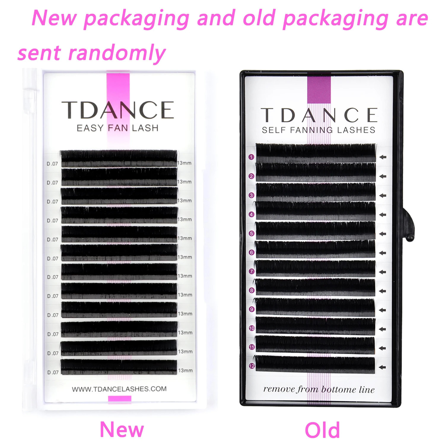 TDANCE Easy fanning Fast Fan Blooming Eyelash Extensions Individual Lashes Automatic High Quality Flowering Volume240624