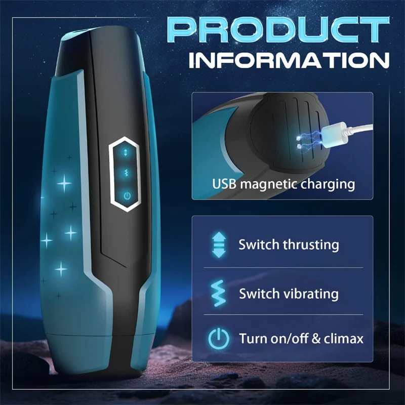 Adult Game Masturbators For Automatic Man Prostate Massager Sextoy Male Butts Artificial Vagina Sucking Control Ass But Toys