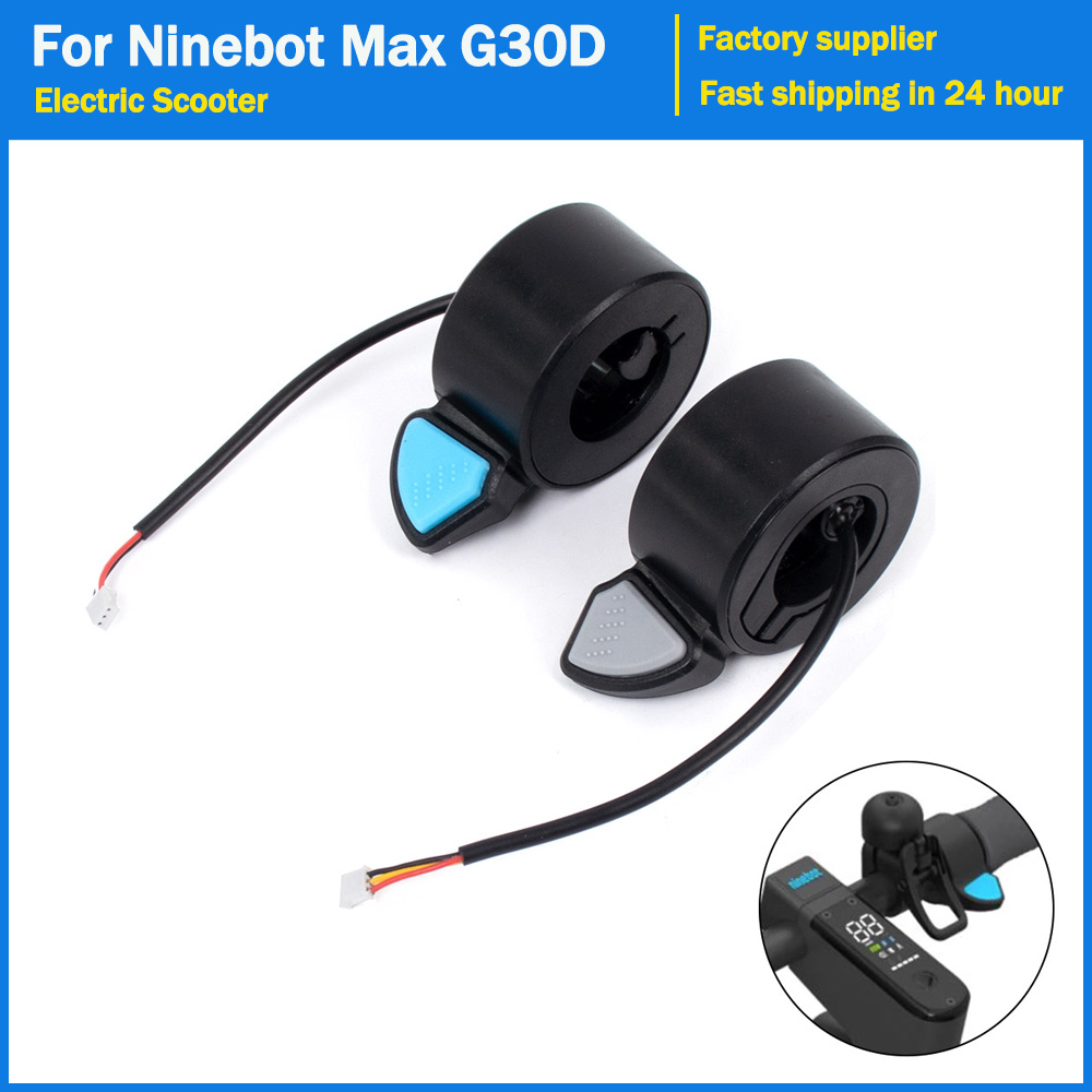 Thumb Brake Throttle Finger Brake Speed Dial Speed Control for Segway Ninebot MAX G30D Electric Scooter Finger Dial Parts