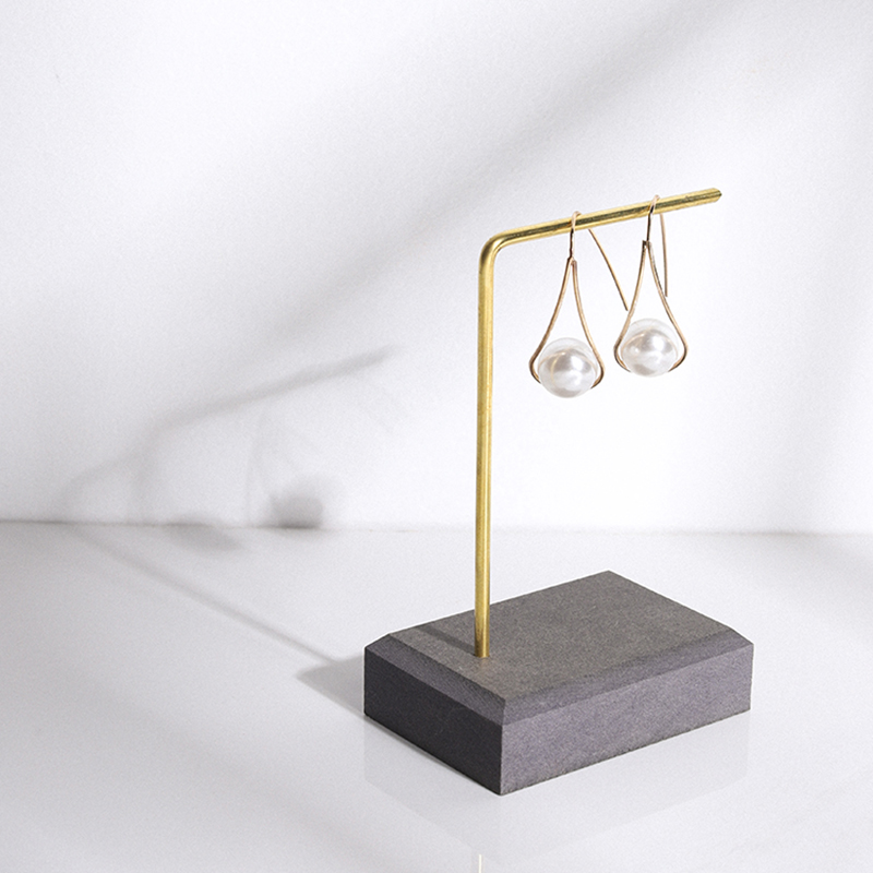 Colorful wooden earring display stands earingcase for jewelry bracelet holders jewelery organizer jewellery display rack Hanging