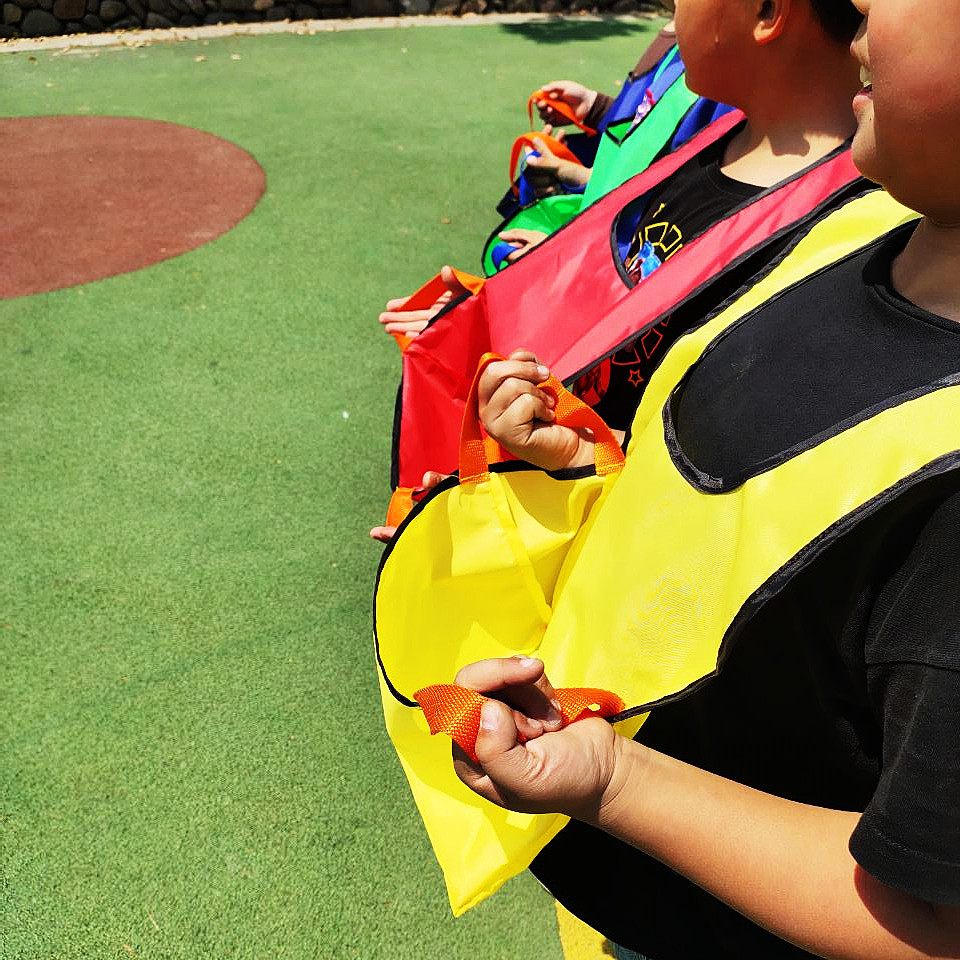 Sensory training 4 color kid throwing and catching game clothes kindergarten outdoor fun games children kindergarten game props
