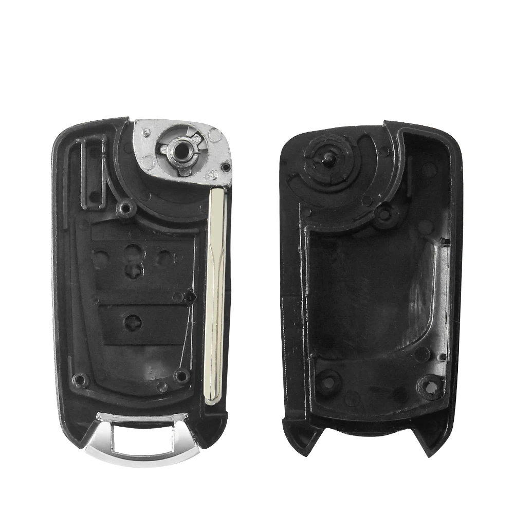 KEYYOU For Opel Corsa Astra Kadett Monza Replacement Modified Flip Folding Key Shell Case