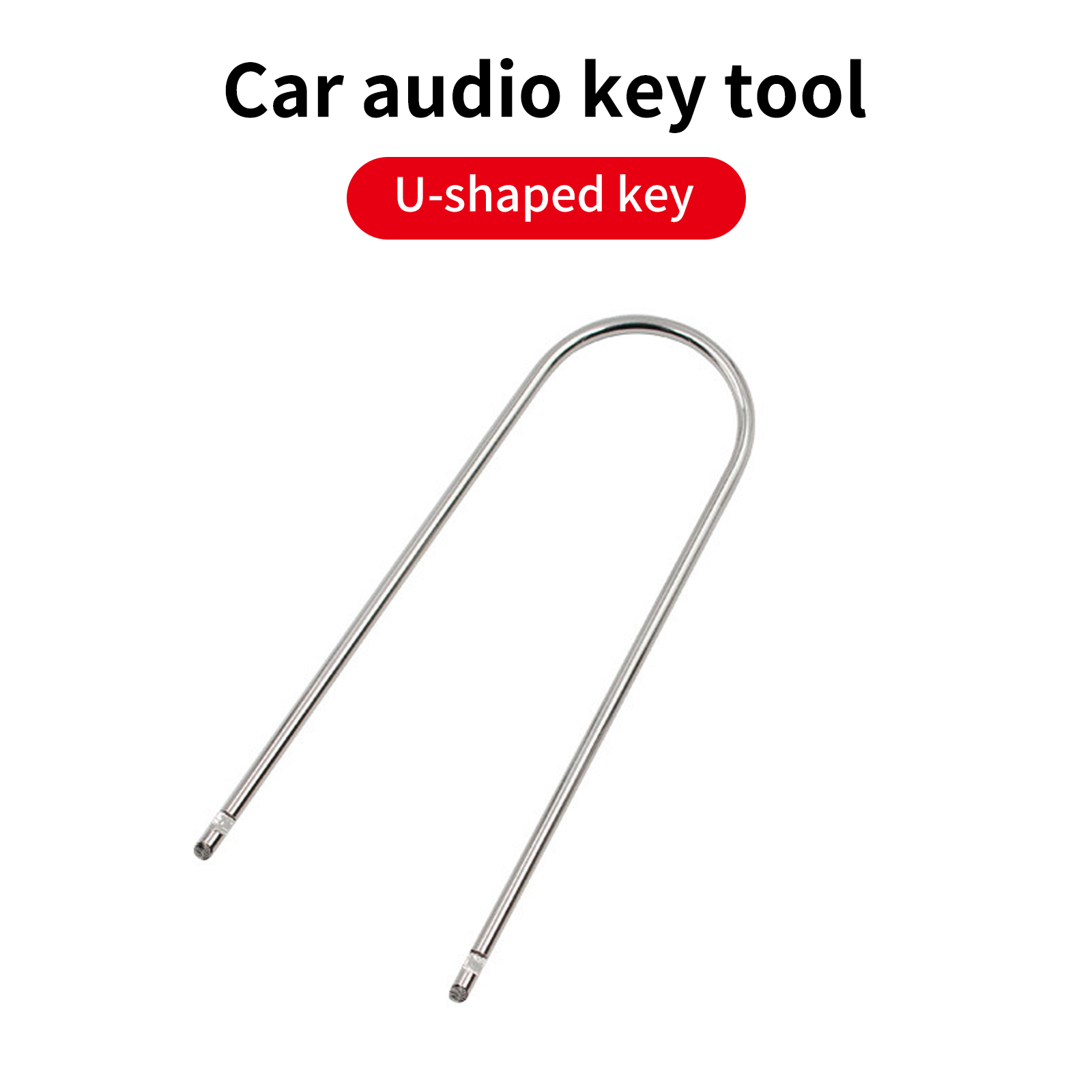 2X Car Stereo Radio Removal Keys CD Changer Disassembly Tool Fit for Ford for Peugeot FOR Renault for Nissan