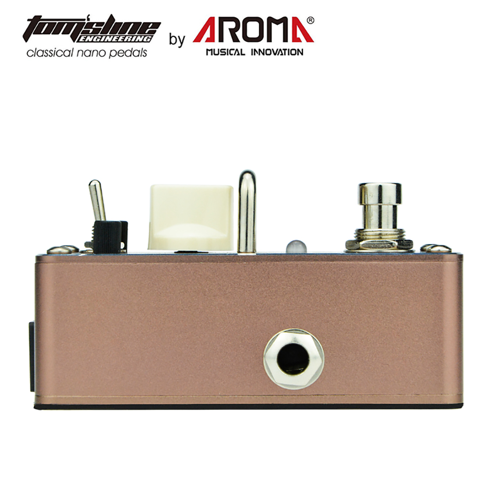 AROMA AOS-3 Octpus Electric Guitar Effects Pedal Polyphonic Octave Mini Single Guitarra Pedal True Bypass Guitar Accessories