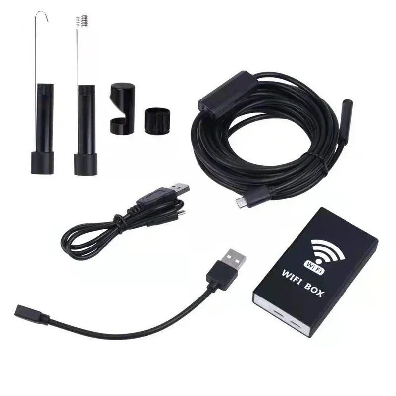 20M underwater camera WiFi visual fishing device waterproof mobile phone tablet 8LED illuminated fish finder Fishing accessories