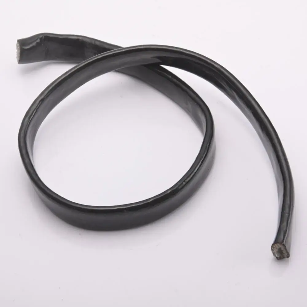 High Temp Heat 1m 3.3ft Fire Sleeve Braid Flame Heat Shield 1/4X1M ID:6mm Fit AN4 Oil Fuel Line Hose EP-FHGAN4