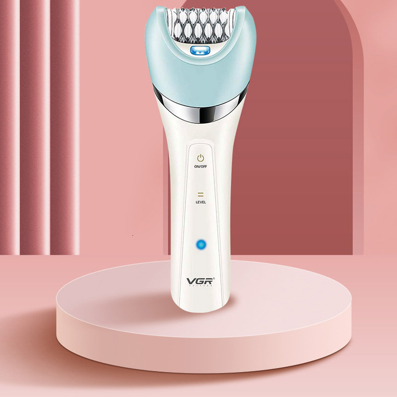 VGR Electric Women Epilator Female Shaver Leg Body Removal Lip Chin Depilatory Lady Bikini Trimmer Facial Hair Remover F624-95