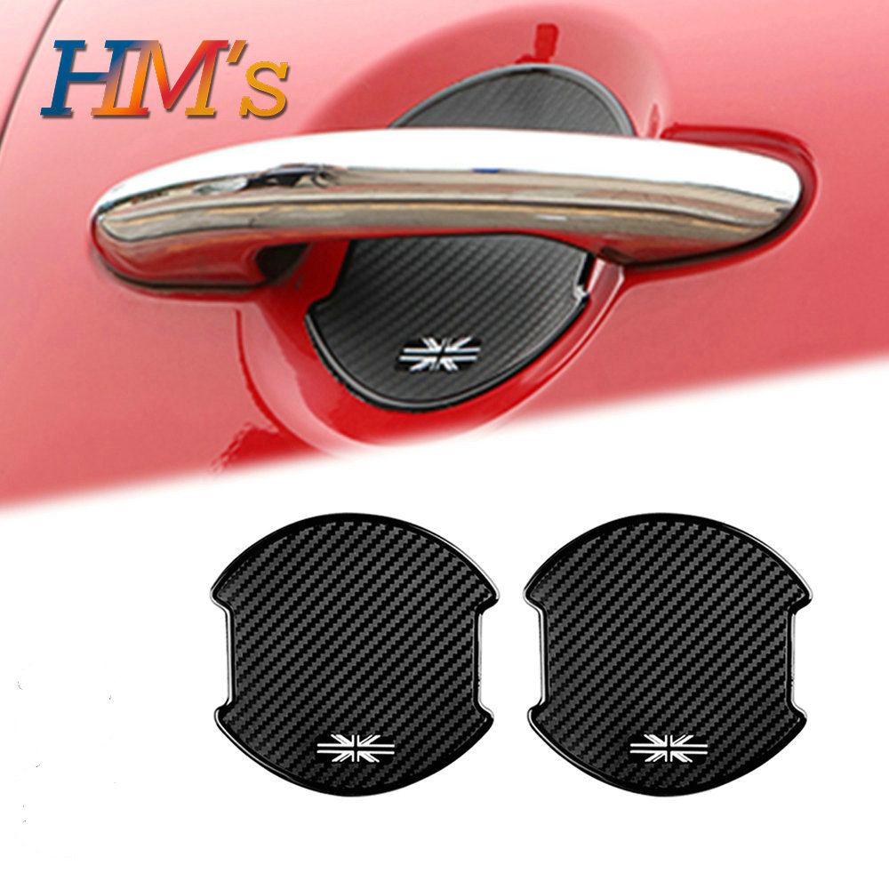 Auto Door Handle Wrist Protector Accessories For MINI ONE Cooper S F54 F55 F56 F60 R55 R56 R60 Car Styling Exterior Anti-Scratch