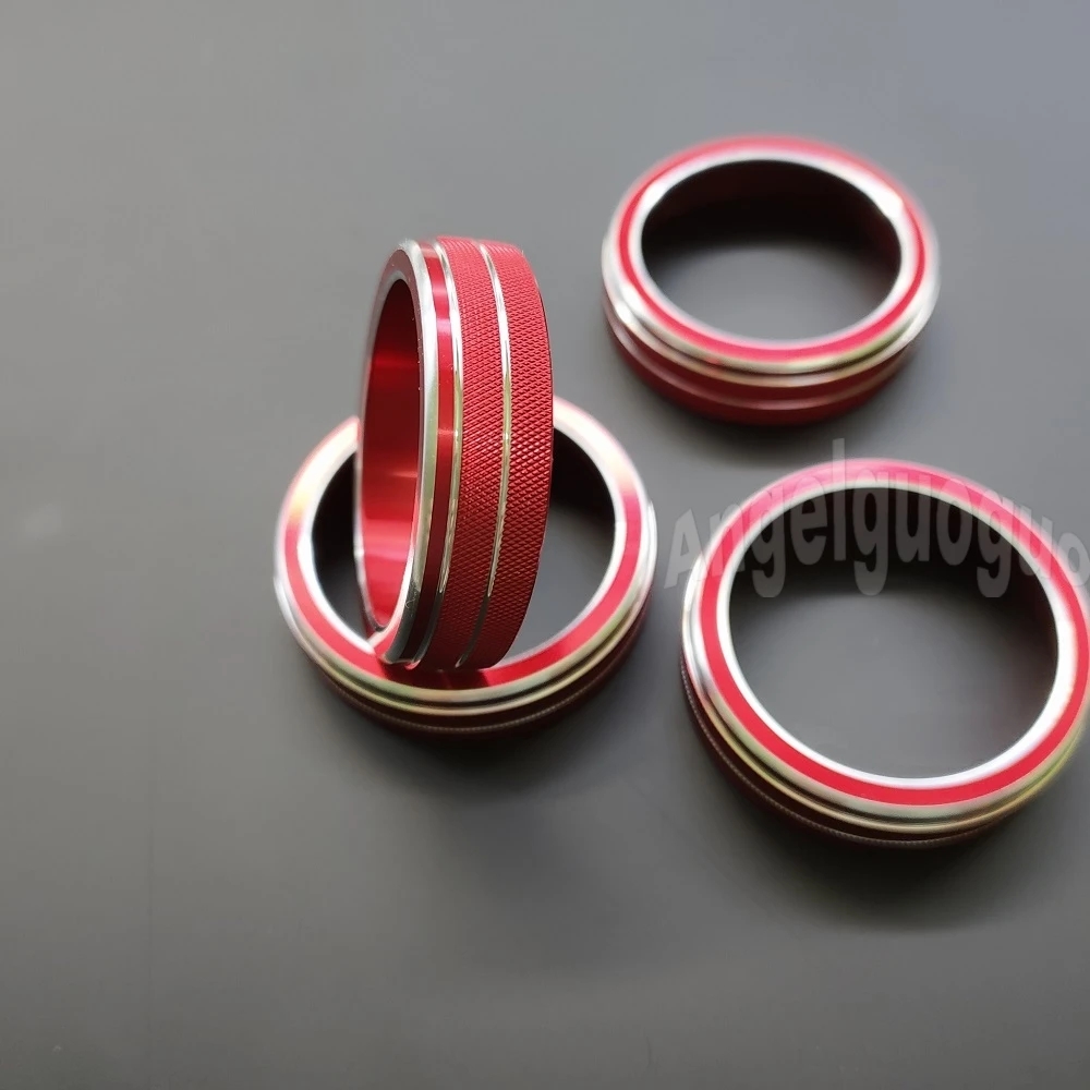 Car Air Conditioning Rotary Knob Fit For VOLVO S60 V60 XC60 S80 V40 Car Air Conditioning Heat Control Switch Knob Cover