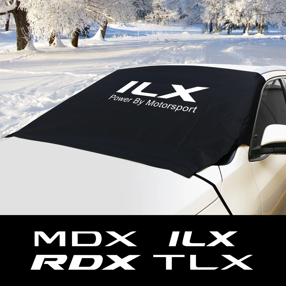Car Windshield Sunshade Snow Cover Windscreen Sun Shade Waterproof Auto Exterior Accessories For Acura RDX MDX Aspec ILX TLX