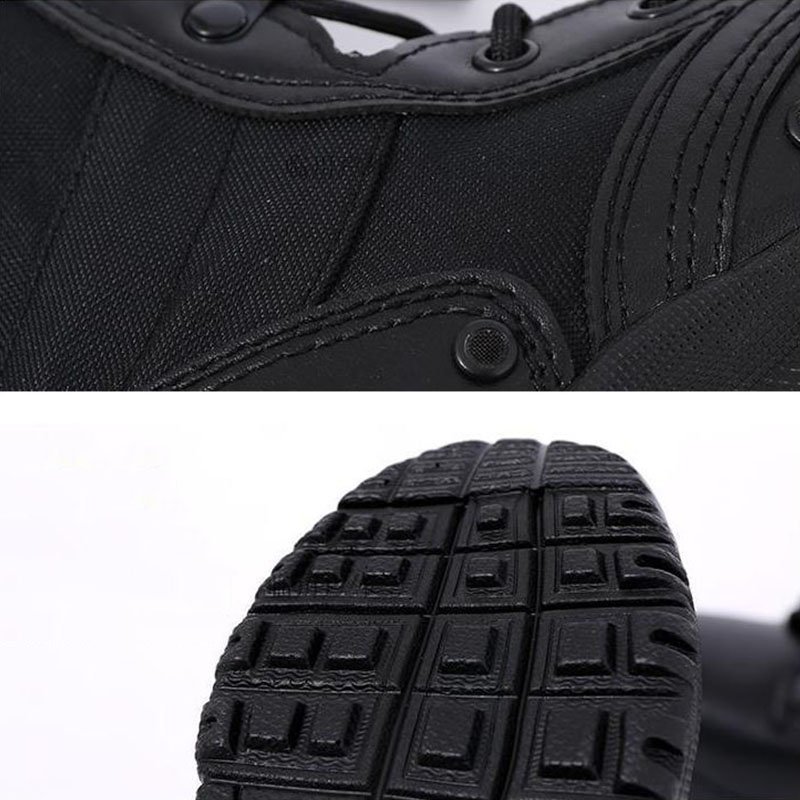 Men Outdoor Ultralight Military Tactical Boots Breathable Non-Slip Wear-resistant Army Boots Climbing Hiking Training Shoes