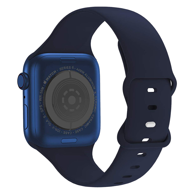 Silicone Strap For Apple Watch band 44mm 45mm 49mm 40mm 41mm 38mm 42mm watchband belt bracelet iWatch serie 3 4 5 SE 6 7 8 ultra