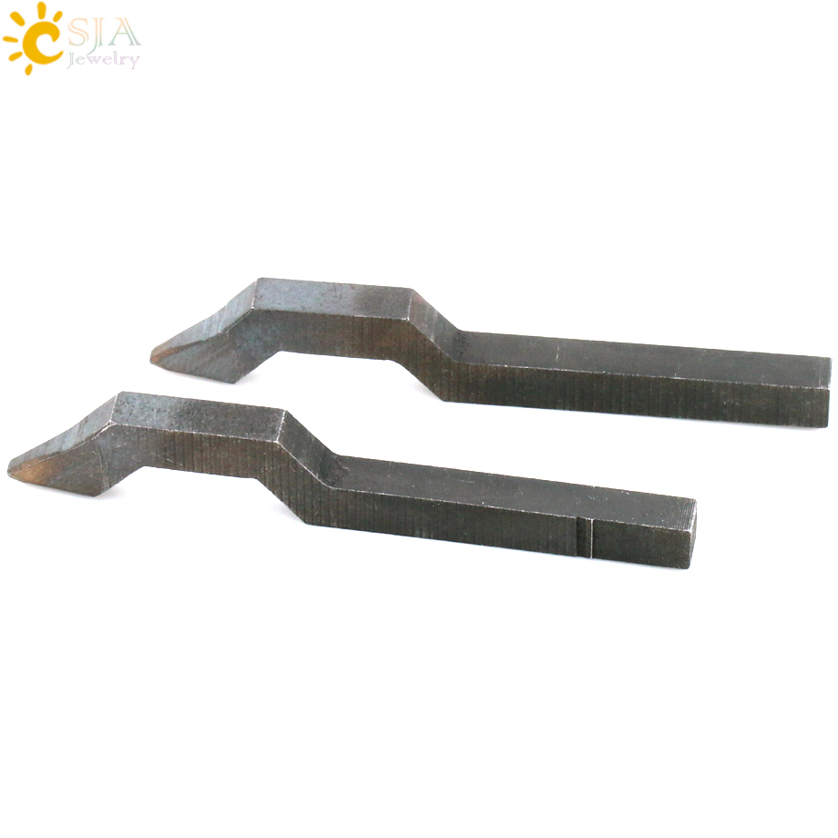 CSJA 10K 9K ct PT 375 333 900 950 S925 916 Marked Ring Bracelet Bangle Metal Stamp Punch Mold Jewellery Tool E214