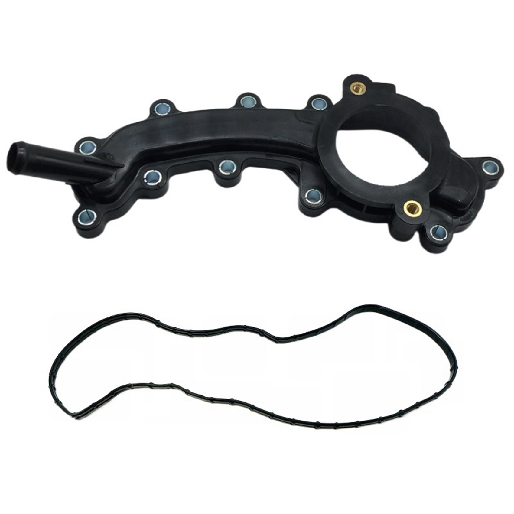 4X Thermostat Housing Water Outlet Fit for CHRYSLER 300 2014-2017 5184653 5184653AD