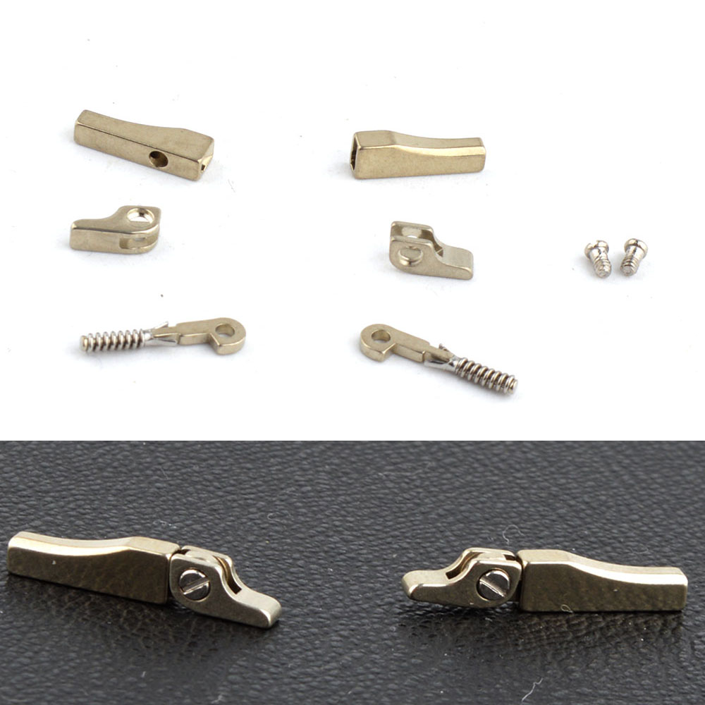 5sets width 2.1mm 2.8mm spring hinge with box replacement spring hinge boxes for eyeglasses