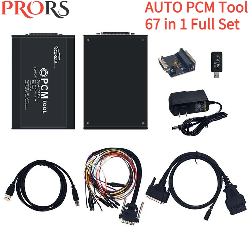 NEW PCMtool FLASH 67IN1 Full 67 Licenses Supported ECU Read Write Via Boot V1.20 Real PCM Tool BENCH ECU Bench Master AUTO Tool