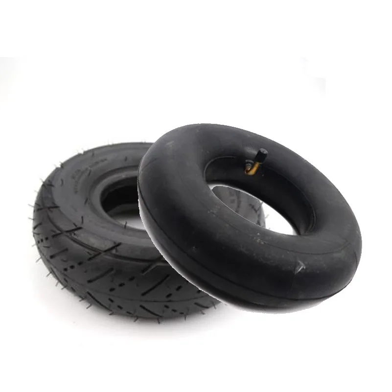Scooter Tyre Tube 3.00-4 Tire Wheels Fits Mini 2 Stroke Quad ATV Motor Bike Parts (10''x3'', 260x85) For Razor Pocket E300 E325