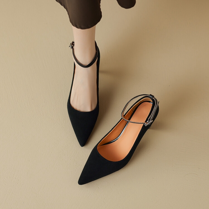 NEW Spring/Summer Pumps Pointed Toe Thin Heel For Women Horsehair High Heels Butterfly-Knot Lady Party Shoes