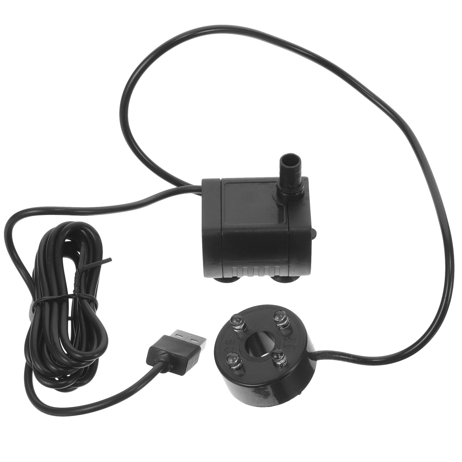 Mini Fish Tank Water Pump Small Pond Filtration Circulation Submersible for Fountain Pumps Outdoor Plastic Ponds