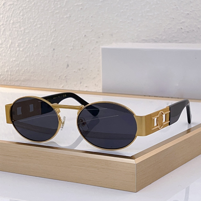 designer men women famous brand 2264 round uv400 protect sunglasses outdoor retro eyewear original quality womens mens eyeglasses come with case