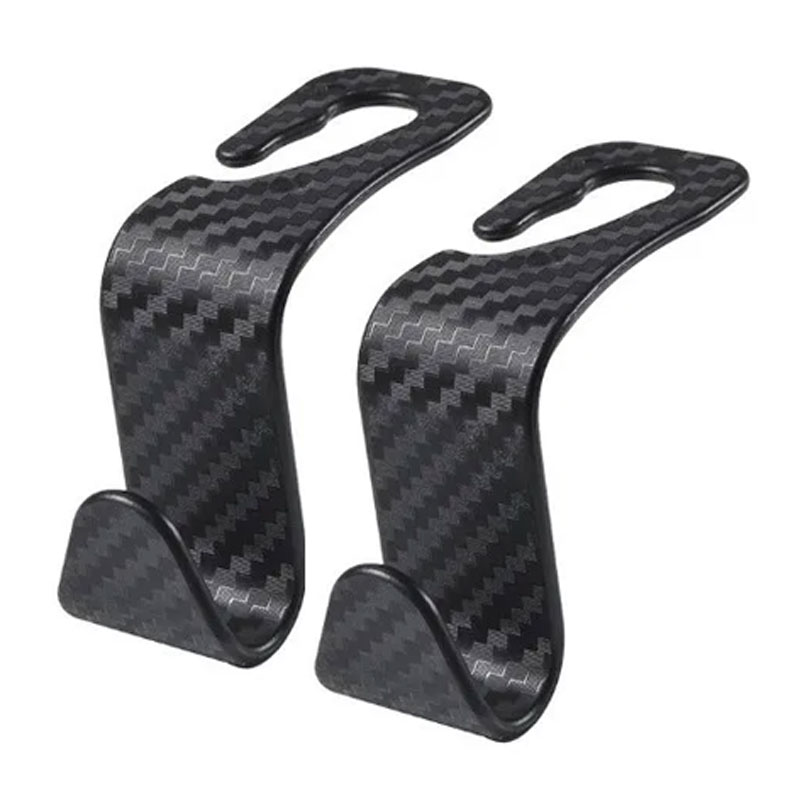 1/2Pcs Universal Car Back Seat Hook Car Accessories Interior Portable Hanger Headrest Storage Holder Durable Hanging Hooks