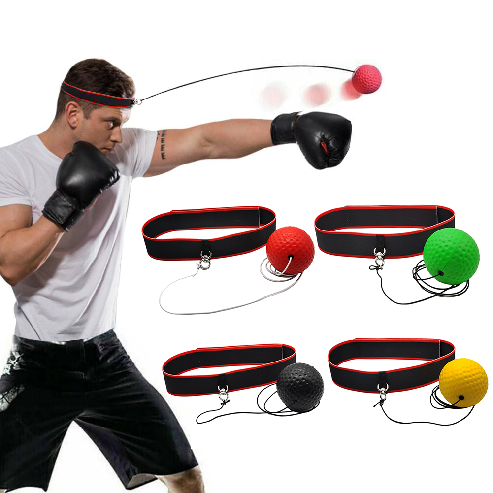 Boxing Training Ball Boxing Speed Ball Improve Speed with Adjustable Headband Ultimate Reflex Ball for Boxing MMA for Adult/Kids
