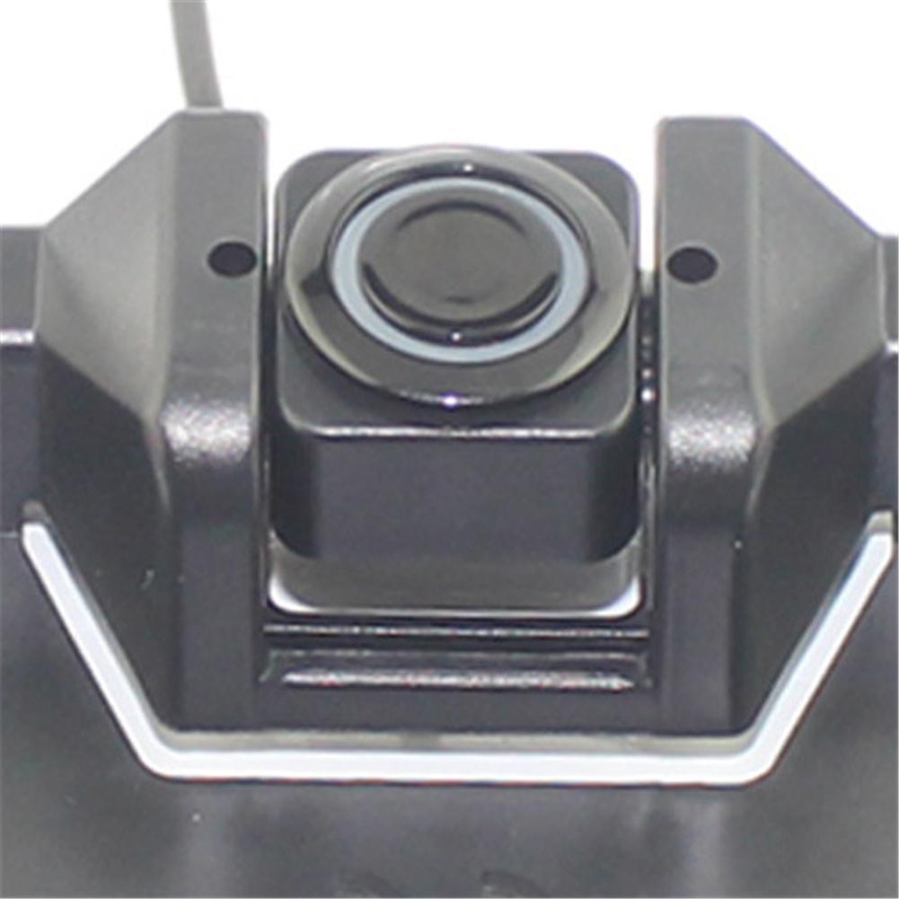 European License Plate Parking Sensor With Digital LCD Display Free Punching Plate Frame Reversing Radar With 3 Sensors EU Plate