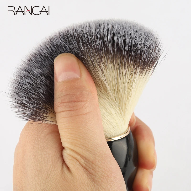 Beard Shaving Brush Makeup brushes 1pcs Wooden Handle Bristle Hair Salon Barber Soap Foam Shave Men Cleaning Tools 240624