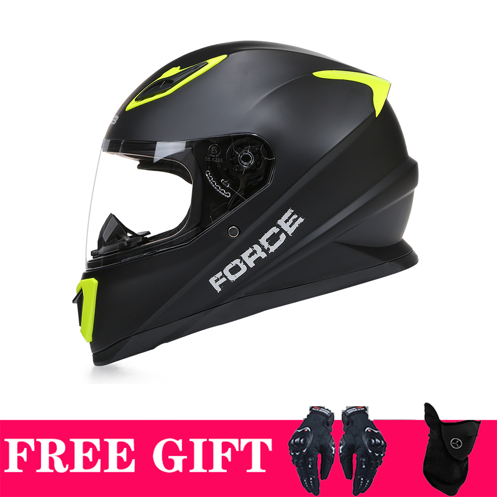 Brand New Genuine GHB-M62 High Quality Full Face Motorcycle Helmet Men Racing Motorcycle Helmet DOT Capacete Casqueiro Casque