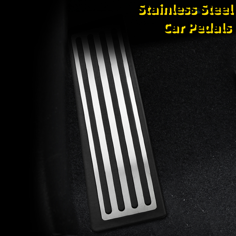 Car Accelerator Brake Pedal Footrest Pedal Plate Cover Non-Drilling Interior Refit For XC60 XC90 S90 2018-2021 Accessories