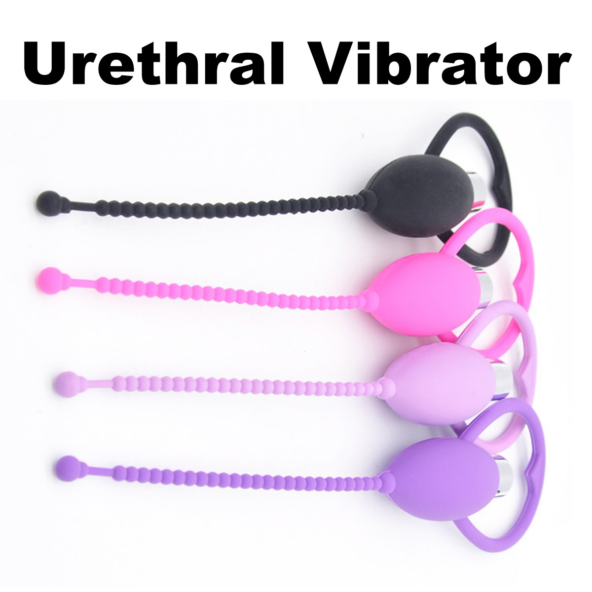 Penis Plug Urethral Vibrator Sex Toys For Men Adult Games Horse Eye Vibrator Silicone Adult Products