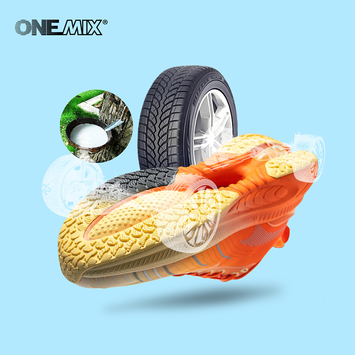 Road ONEMIX Motion Running For Men Air Cushion Outdoor Sport Trail Male Trainers Summer Jogging Shoes Women Sneakers Ddmysaturn