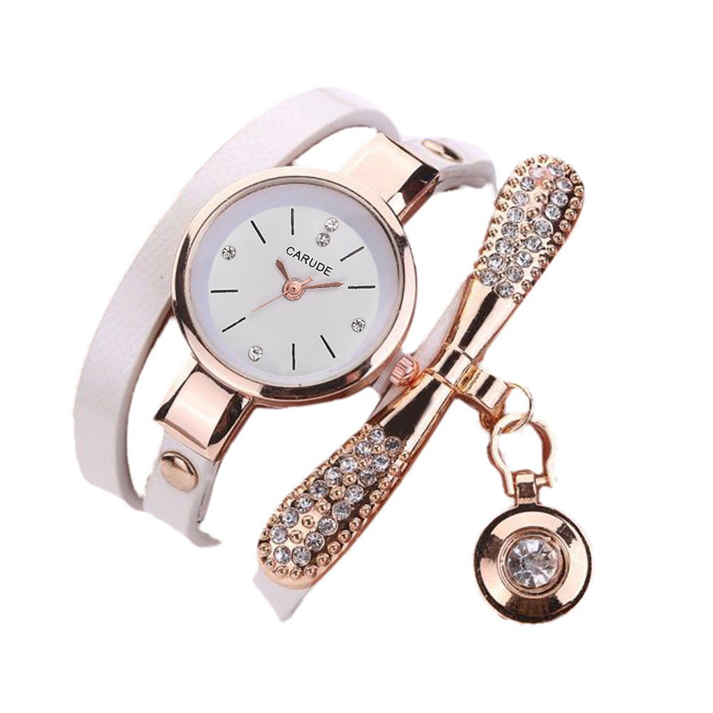Women Leatheranalog Quartz Wristwatcheses Wristwatch Ladies Bracelet Luxury Watch Casual Relogio Femenino Gift For Girlfriend