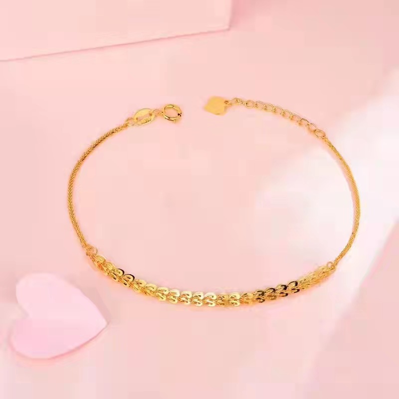 RUIYI Real 18K Gold Bracelet Luxury Half Phoenix Tail Design Pure AU750 Adjustable Chain for Women Fine Jewelry Gift